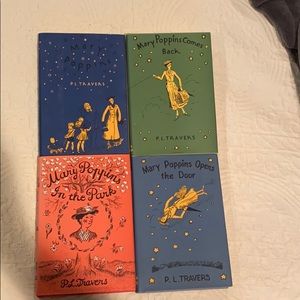 Set of 4 Mary Poppins books like new